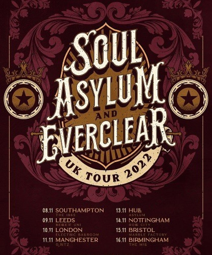 Soul Asylum UK tour 2022