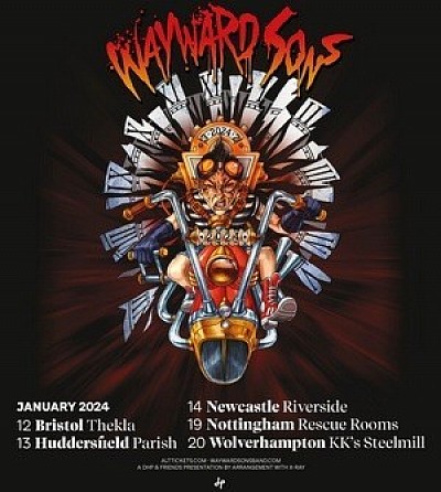 Wayward Sons UK Tour January 2024