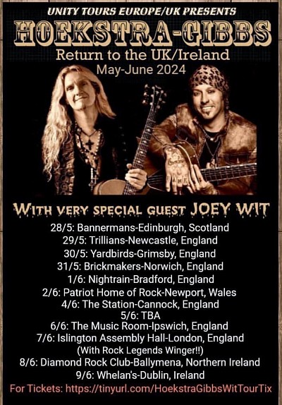 Hoekstra Gibbs Acoustic Tour 2024
