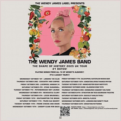 Wendy James UK Tour 2025